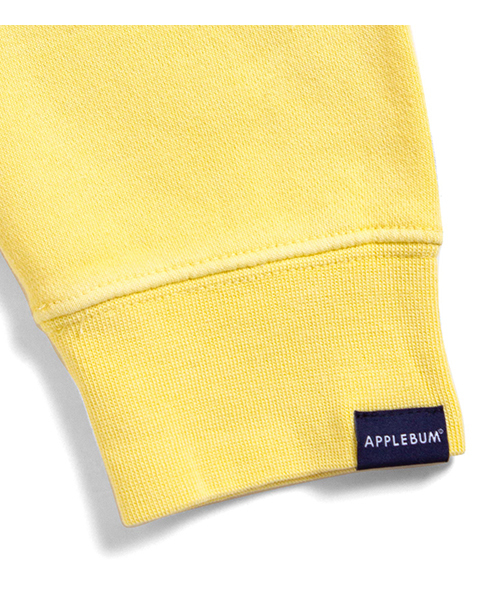 APPLEBUM（アップルバム）の「Needle Punch Pigment Sweat Parka（パーカー・メンズ・ブラック/イエロー/ブルー系その他・M/L/XL）」の9枚目の写真
