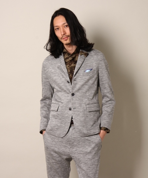 MEN'S MELROSE（メンズメルローズ）の「【FINEBOYS５月号掲載】【smart4月号掲載】COMFORT　DRESSリネンプリントホリゾンタルカラードレスシャツ（シャツ/ブラウス・メンズ・カモフラージュ/その他1/その他2・MEDIUM/LARGE/SMALL）」の10枚目の写真