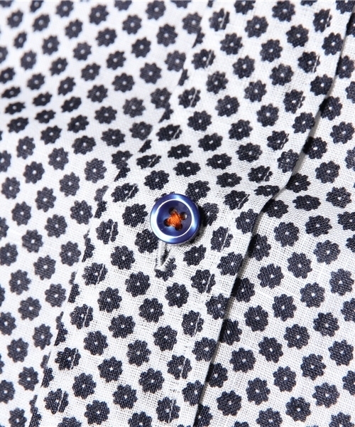 MEN'S MELROSE（メンズメルローズ）の「【FINEBOYS５月号掲載】【smart4月号掲載】COMFORT　DRESSリネンプリントホリゾンタルカラードレスシャツ（シャツ/ブラウス・メンズ・カモフラージュ/その他1/その他2・MEDIUM/LARGE/SMALL）」の11枚目の写真