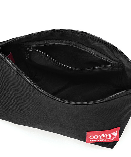 Manhattan Portage（マンハッタンポーテージ）の「Zuccotti Clutch -ズコッティクラッチ-（ショルダーバッグ・メンズ・ブラック/ベージュ・X-SMALL）」の8枚目の写真