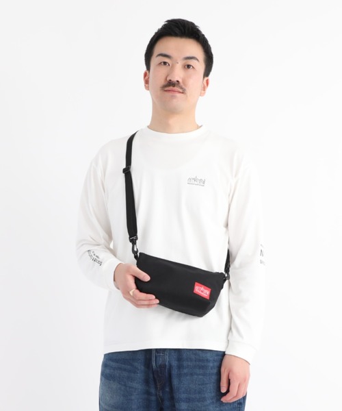 Manhattan Portage（マンハッタンポーテージ）の「Zuccotti Clutch -ズコッティクラッチ-（ショルダーバッグ・メンズ・ブラック/ベージュ・X-SMALL）」の19枚目の写真