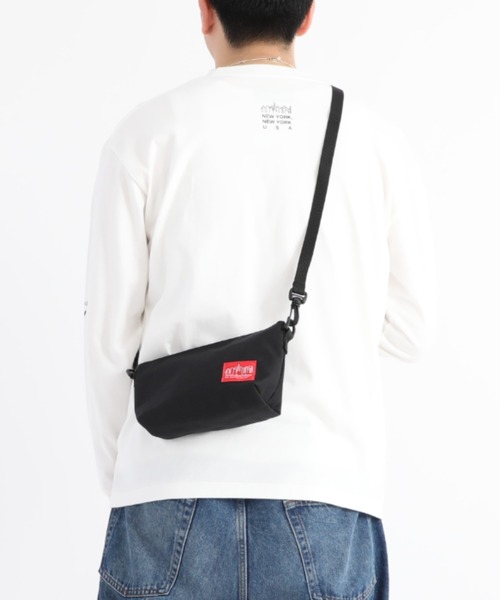 Manhattan Portage（マンハッタンポーテージ）の「Zuccotti Clutch -ズコッティクラッチ-（ショルダーバッグ・メンズ・ブラック/ベージュ・X-SMALL）」の20枚目の写真