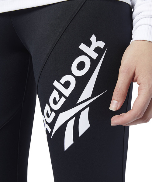 Reebok（リーボック）の「クラシックス ベクター レギンス / Classics Vector Leggings（レギンス/スパッツ・レディース・ブラック・SMALL/LARGE/MEDIUM/X-LARGE）」の4枚目の写真