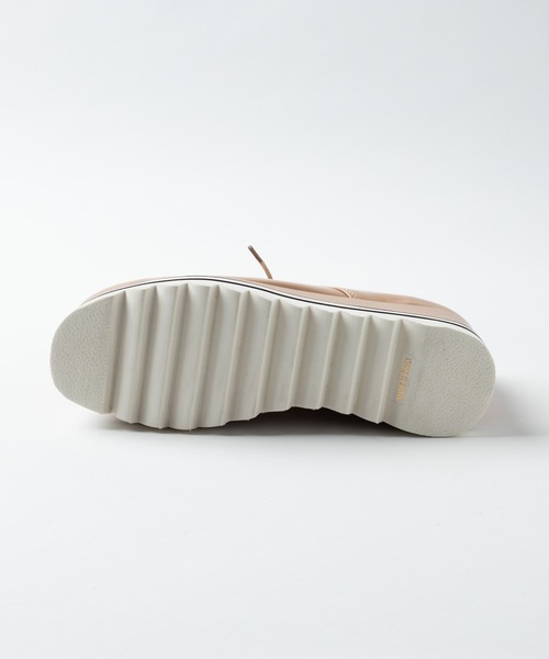 WEGO（ウィゴー）の「WEGO/レースアップコンビソールシューズ（ドレスシューズ・レディース・ブラック/ベージュ/ライトベージュ・MEDIUM/LARGE）」の11枚目の写真