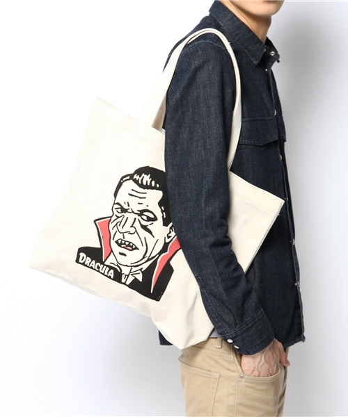 WEGO（ウィゴー）の「WEGO/モンスタートートバッグ（トートバッグ・メンズ・その他1/その他2/その他3・FREE）」の8枚目の写真