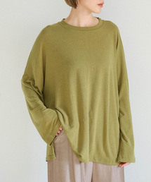 select MOCA | ビックシルエットドロップショルダー(ラウンドネックルーズシルエットカットソー)(Tシャツ/カットソー)