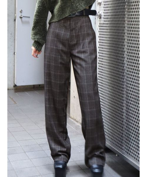 EMODA(エモダ)の「ステッチルーズパンツ(その他パンツ・レディース・ブラック/その他/その他1・SMALL/MEDIUM)」の3枚目の写真