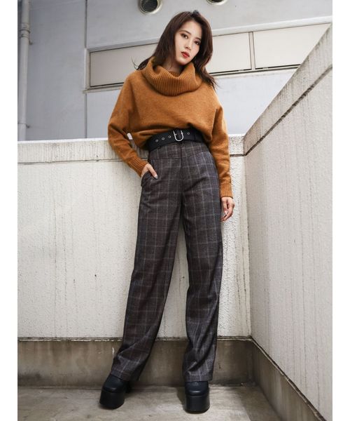 EMODA(エモダ)の「ステッチルーズパンツ(その他パンツ・レディース・ブラック/その他/その他1・SMALL/MEDIUM)」の17枚目の写真