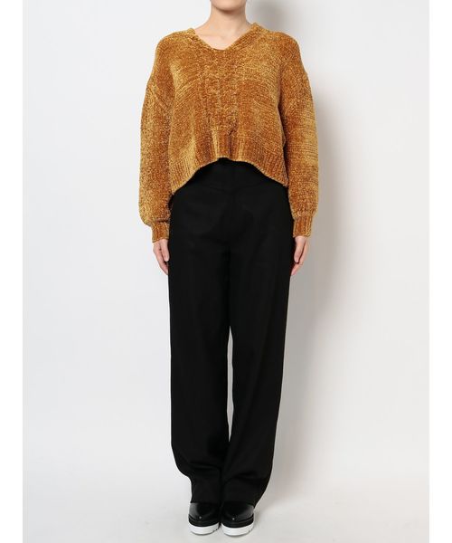 EMODA(エモダ)の「ステッチルーズパンツ(その他パンツ・レディース・ブラック/その他/その他1・SMALL/MEDIUM)」の7枚目の写真