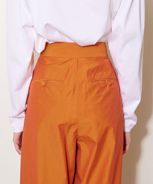 AEWEN MATOPH（イウエン マトフ）の「＜AEWEN MATOPH（イウエン マトフ）＞ カラー タックパンツ◆（その他パンツ・レディース・ターコイズブルー/オレンジ・38/34/36）」の16枚目の写真