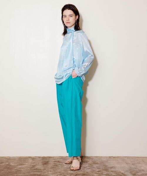 AEWEN MATOPH（イウエン マトフ）の「＜AEWEN MATOPH（イウエン マトフ）＞ カラー タックパンツ◆（その他パンツ・レディース・ターコイズブルー/オレンジ・38/34/36）」の7枚目の写真