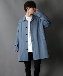 SITRY | 別注 T/R オーバーサイズ ブリティッシュチェック ダブルチェスターコート/トレンチコート/ステンカラー(トレンチコート)