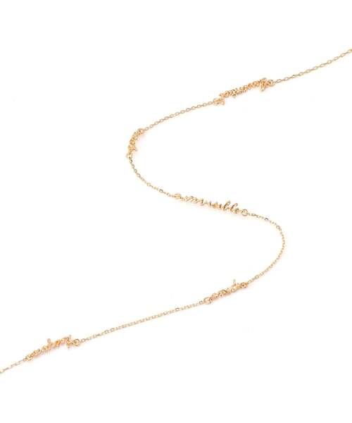 未使用 SIENA ROSE シエナロゼ イニシャルブレスレットT K10 2026年