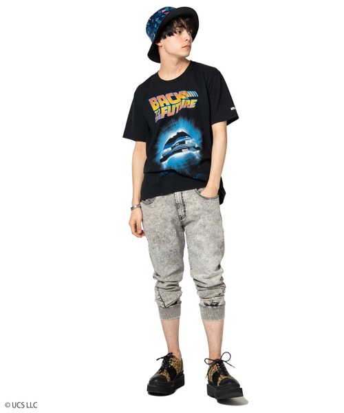 glamb(グラム)の「Reversible logo bucket hat / リバーシブルロゴバケットハット(ハット・メンズ・ブラック・M/L)」の7枚目の写真