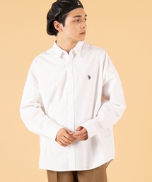 U.S. POLO ASSN. | ∴WEGO/U.S. POLO ASSN.別注ビッグシルエットシャツ(シャツ/ブラウス)