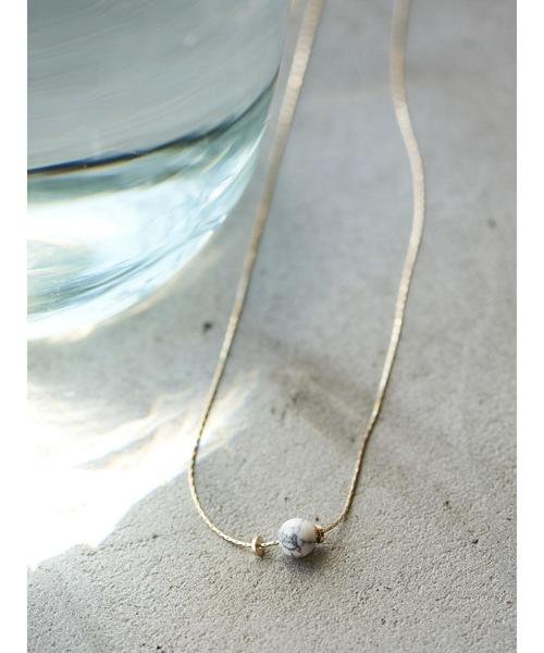 AMERICAN HOLIC（アメリカンホリック）の「ボールストーンネックレス（ネックレス・レディース・ゴールド/シルバー・FREE）」の4枚目の写真