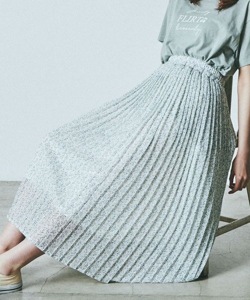 セール Wego シアープリーツロングスカート スカート Wego ウィゴー のファッション通販 Zozotown