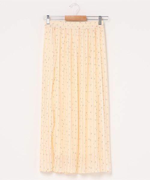 WEGO（ウィゴー）の「WEGO/シアープリーツロングスカート（スカート・レディース・ホワイト/ホワイト系その他/アニマル/ドット/オフホワイト/ブラック/サックスブルー・FREE）」の20枚目の写真