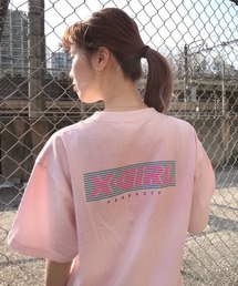 X-girl | 【ムラサキスポーツ別注】x-girl  105201011052  オーバーサイズＴシャツ(Tシャツ/カットソー)