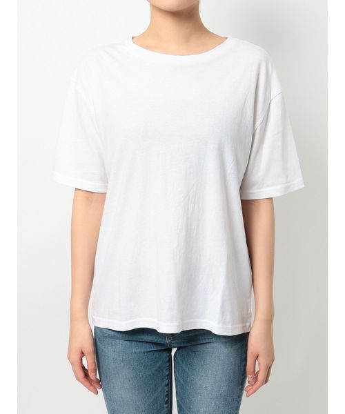 GYDA（ジェイダ）の「BACK SiliconprintTシャツ（Tシャツ/カットソー・レディース・オフホワイト/カーキ/ブラック・FREE）」の15枚目の写真