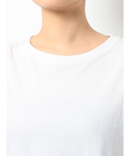 GYDA（ジェイダ）の「BACK SiliconprintTシャツ（Tシャツ/カットソー・レディース・オフホワイト/カーキ/ブラック・FREE）」の18枚目の写真