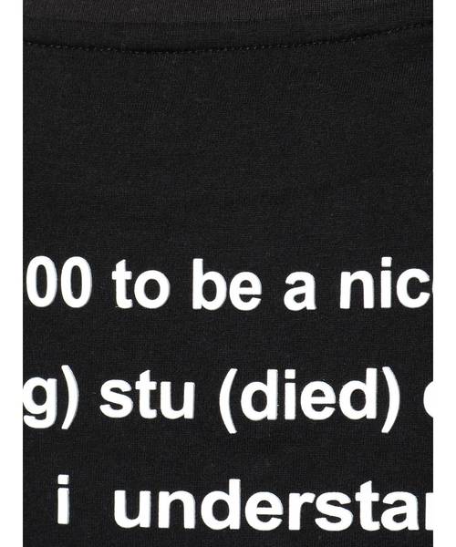 GYDA（ジェイダ）の「BACK SiliconprintTシャツ（Tシャツ/カットソー・レディース・オフホワイト/カーキ/ブラック・FREE）」の21枚目の写真