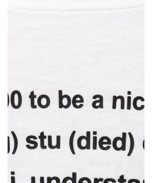 GYDA（ジェイダ）の「BACK SiliconprintTシャツ（Tシャツ/カットソー・レディース・オフホワイト/カーキ/ブラック・FREE）」の5枚目の写真