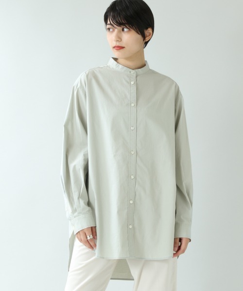 セール バンドカラーロングシャツ 2545 シャツ ブラウス Rageblue レイジブルー のファッション通販 Zozotown