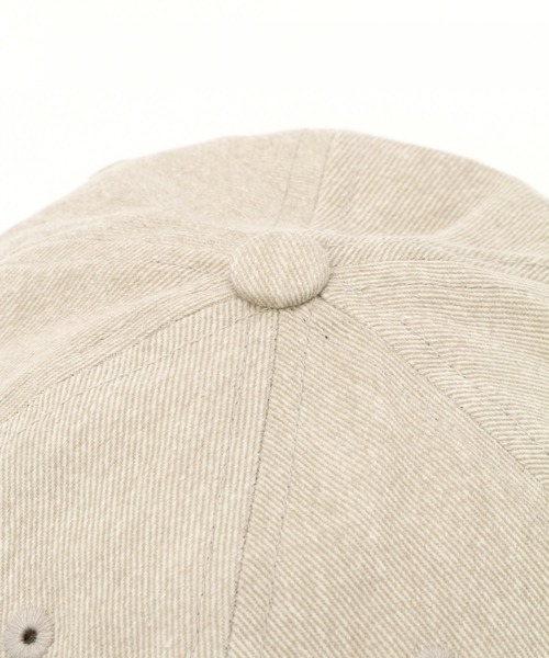 BAYFLOW（ベイフロー）の「サーフガールシシュウキャップ（キャップ・メンズ・ベージュ/アクア/チャコール・FREE）」の7枚目の写真