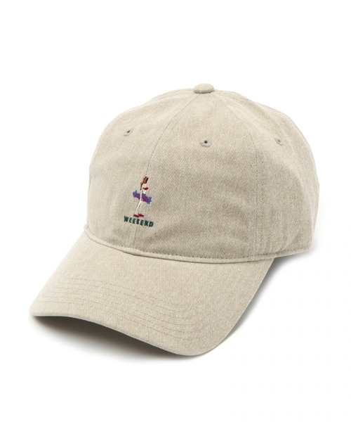 BAYFLOW（ベイフロー）の「サーフガールシシュウキャップ（キャップ・メンズ・ベージュ/アクア/チャコール・FREE）」の20枚目の写真