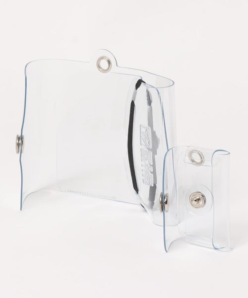 HIGHTIDE（ハイタイド）の「【ハイタイド限定カラー】SALLIES Pocket Pal MINIMAL WALLET サリーズ ポケットパル ミニマル ウォレット クリア 透明 カード 三つ折り財布 小銭入れ（財布・レディース・オレンジ/パープル/イエロー/ブラック/ライトブルー/ターコイズブルー/ピンク/ライトグリーン・FREE）」の9枚目の写真