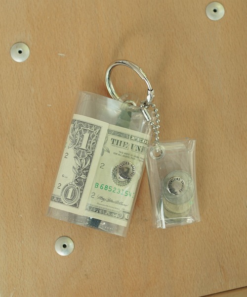 HIGHTIDE（ハイタイド）の「【ハイタイド限定カラー】SALLIES Pocket Pal MINIMAL WALLET サリーズ ポケットパル ミニマル ウォレット クリア 透明 カード 三つ折り財布 小銭入れ（財布・レディース・オレンジ/パープル/イエロー/ブラック/ライトブルー/ターコイズブルー/ピンク/ライトグリーン・FREE）」の21枚目の写真