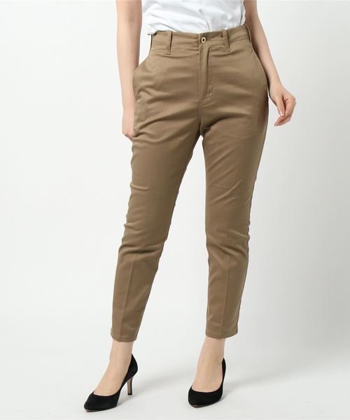 UNIVERSAL OVERALL(ユニバーサルオーバーオール)の「【72】【UNIVERSAL OVERALL】OFFICER Pants(その他パンツ・レディース・ブラック/ベージュ/モカ/ネイビー・SMALL/MEDIUM/LARGE)」の7枚目の写真