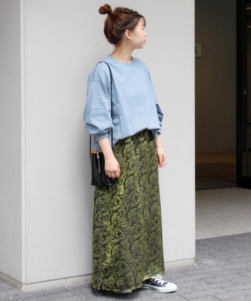 【関税込み】Marina Yee グリーン タック スウェットシャツ JOURNAL STANDARD（ジャーナルスタンダード）の「タック
