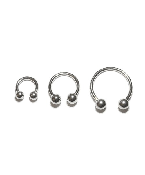 MORPH(モルフ)の「MORPH モルフ CCB ボディーピアス 14ゲージ 6mm~16mm(ピアス(片耳用)・メンズ・シルバー・8/10/12/14/16/6)」の2枚目の写真
