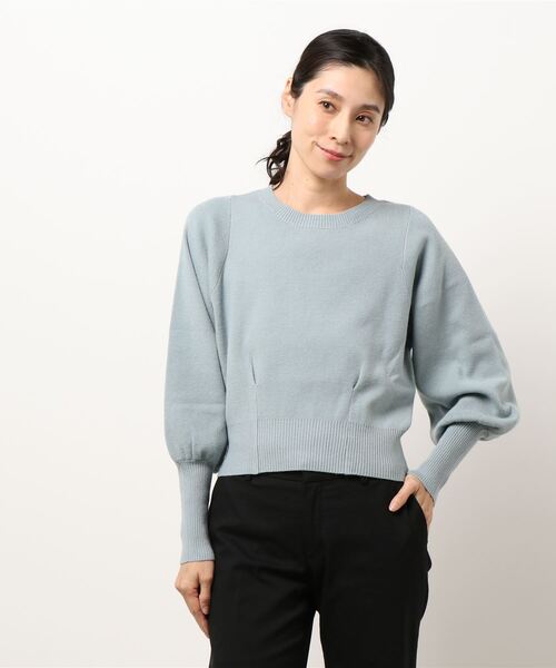 RayCassin - 【新品タグ付】ロングカフスパフニット RAY CASSIN（レイカズン）の「ロングカフスパフニット（ニット