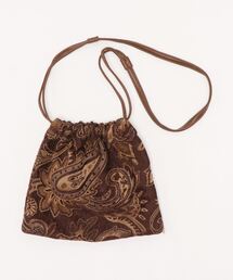 Green　Parks | ・ジャガード巾着ショルダーバッグ＊(ショルダーバッグ)