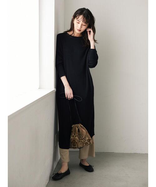 Green Parks(グリーンパークス)の「・ジャガード巾着ショルダーバッグ*(ショルダーバッグ・レディース・ベージュ/ブラウン・FREE)」の5枚目の写真