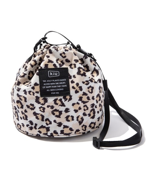 KiU（キウ）の「KiU レインバッグ 300D ドローストリング (巾着バッグ)（ショルダーバッグ・レディース・その他2/その他3/その他4・FREE）」の2枚目の写真