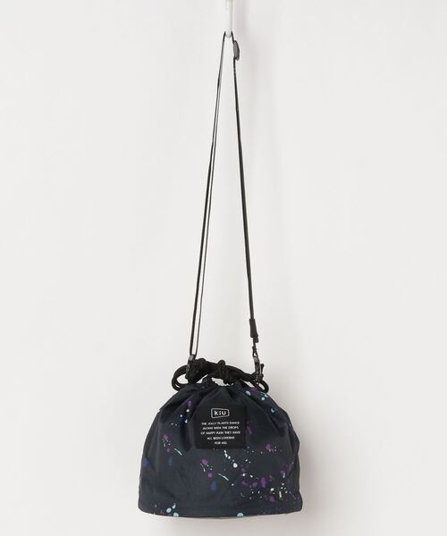 KiU（キウ）の「KiU レインバッグ 300D ドローストリング (巾着バッグ)（ショルダーバッグ・レディース・その他2/その他3/その他4・FREE）」の8枚目の写真