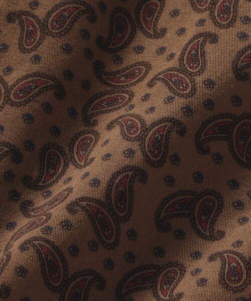 MACOBER（マコバ）の「【SHIPS別注】MACOBER: オーバーダイ ペイズリー シェフ パンツ 20FW（その他パンツ・メンズ・ブラウン/グリーン・SMALL/MEDIUM/LARGE）」の4枚目の写真