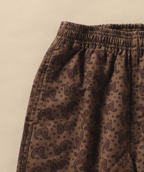 MACOBER（マコバ）の「【SHIPS別注】MACOBER: オーバーダイ ペイズリー シェフ パンツ 20FW（その他パンツ・メンズ・ブラウン/グリーン・SMALL/MEDIUM/LARGE）」の7枚目の写真