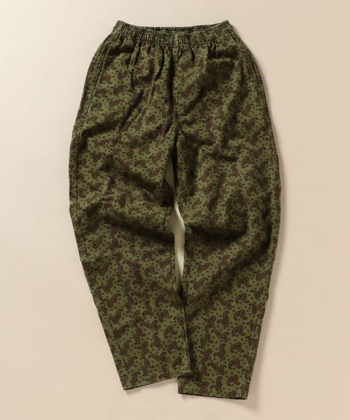 MACOBER（マコバ）の「【SHIPS別注】MACOBER: オーバーダイ ペイズリー シェフ パンツ 20FW（その他パンツ・メンズ・ブラウン/グリーン・SMALL/MEDIUM/LARGE）」の12枚目の写真