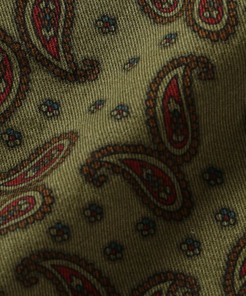 MACOBER（マコバ）の「【SHIPS別注】MACOBER: オーバーダイ ペイズリー シェフ パンツ 20FW（その他パンツ・メンズ・ブラウン/グリーン・SMALL/MEDIUM/LARGE）」の13枚目の写真