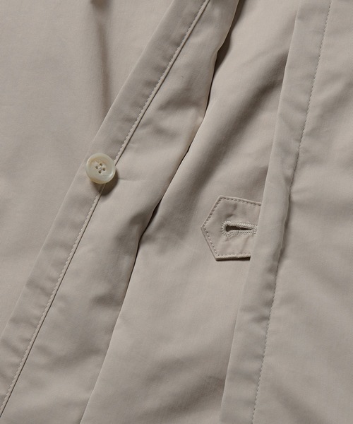 neu-tre(ヌートル)の「【WEARISTA Kumika】裏地チェックステンカラーコート(ステンカラーコート・レディース・ベージュ/ホワイト・FREE)」の8枚目の写真