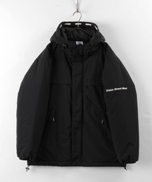 【VISION STREET WEAR/ヴィジョンストリートウェア】 オーバーサイズテープ切替中綿ジャケット/ナイロンジャケット