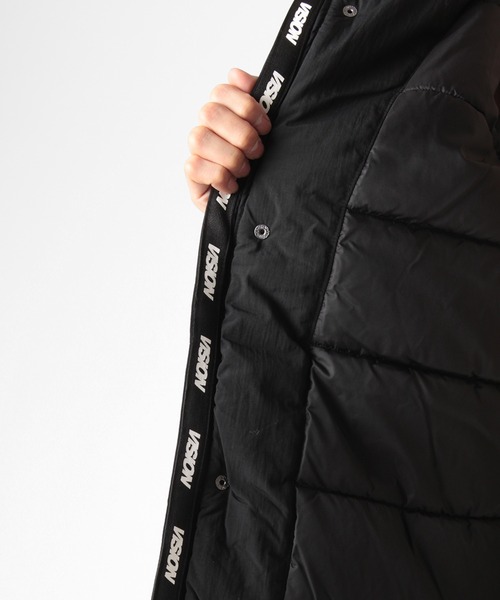 VISION STREET WEAR(ヴィジョンストリートウェア)の「【VISION STREET WEAR/ヴィジョンストリートウェア】 オーバーサイズテープ切替中綿ジャケット/ナイロンジャケット(ダウンジャケット/コート・メンズ・ブラウン/カーキ/ブラック/グレー・M/L/XL)」の20枚目の写真