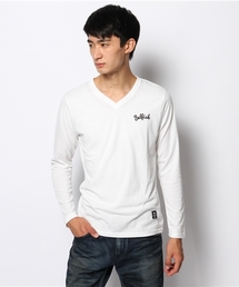 VENCEEXCHANGE | テンジク1PointシシュウVNT LS(Tシャツ/カットソー)