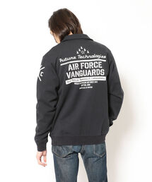 AVIREX | ロングスリーヴ スタンドジップジャケット/L/S STAND ZIP SWEAT"VANGUARDS"(ジャージ)