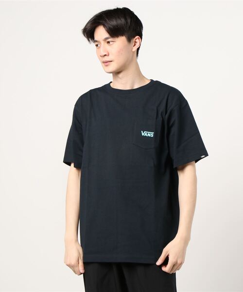 VANS（バンズ）の「VANS/バンズ バックプリント　ポケットTシャツ 121R1010500（Tシャツ/カットソー・メンズ・ブラック/ベージュ/ホワイト・L/M/XL）」の8枚目の写真
